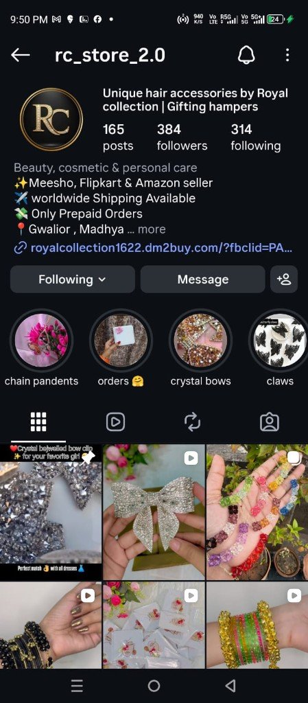 RC Store 2.0 Instagram